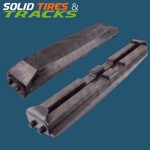 600 mm Clip-On Rubber Pad 154mm Pitch - Heavy Duty