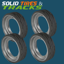 406x125 Scissor Lift Tires with Rim